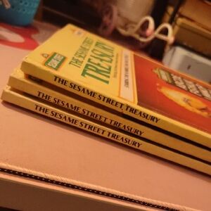 The Sesame Street Treasury Books 1, 3 & 4.